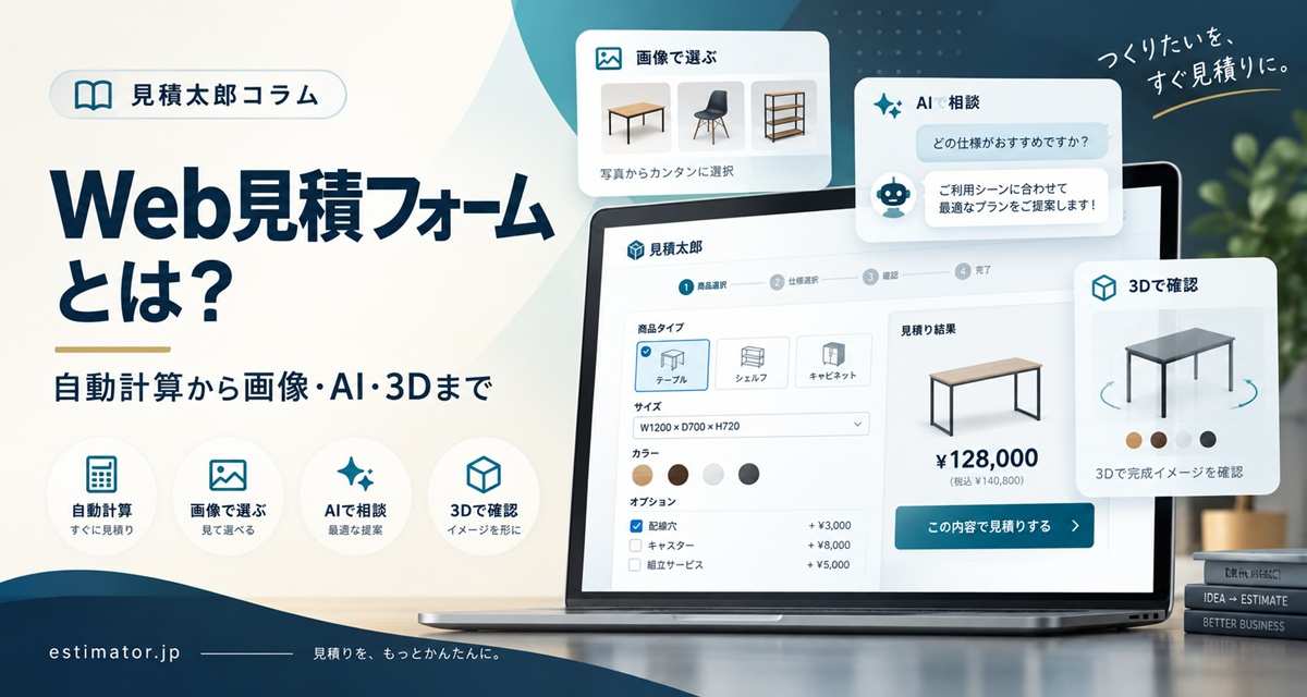 見積もりシミュレーター・見積ツールのコラム｜見積太郎（ミツモッタロー）